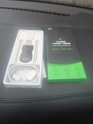 Adaptador CarPlay Inalámbrico USB-C/USB-A Nuevo