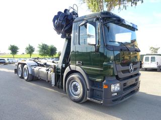 Mercedes ACTROS 2543-CAMIONES GANCHO+GRUA