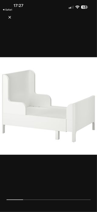 Cama extensible blanca BUSUNGE