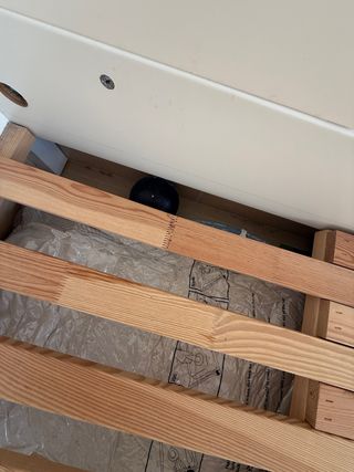 Cama extensible blanca BUSUNGE