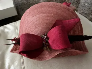 Conjunto Bolso y Pamela Diseño Único Hecho a Mano