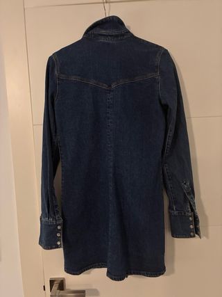 Vestido vaquero camisero denim