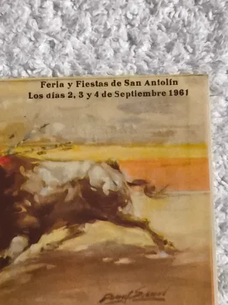 PALENCIA COLECCIONISMO TAURINO AÑOS 1958-1961-1996