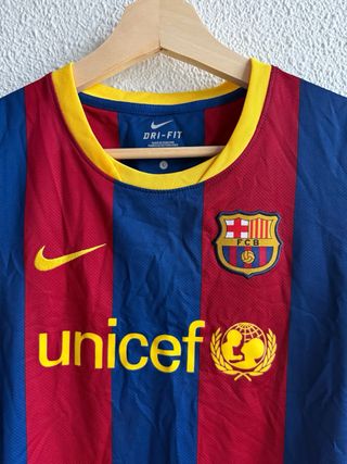 Camiseta FC Barcelona 2010 Talla L (Niño)