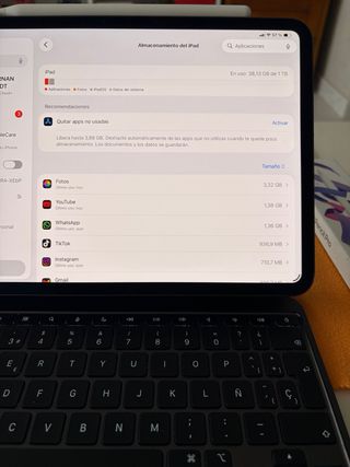 iPad Pro 11 M4 (1TB) Wifi+Cell y Pantalla Nano