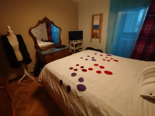 Estantería blanca de madera