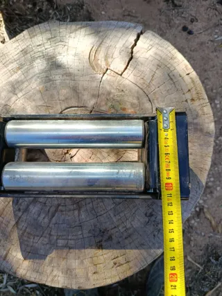 Guía rodillos cabrestante