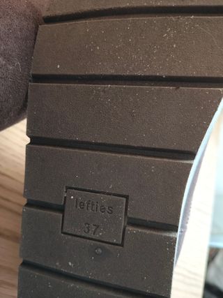 Botines marrones de plataforma