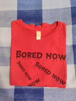 Camiseta Buffy Bored now