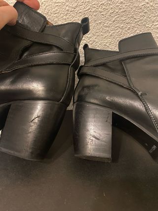 Botines SixtySeven Piel Hebillas Talla 41