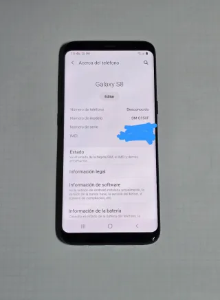 Samsung Galaxy S8 Negro