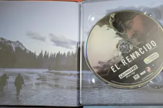 El renacido digibook UHD 4K Blu-ray