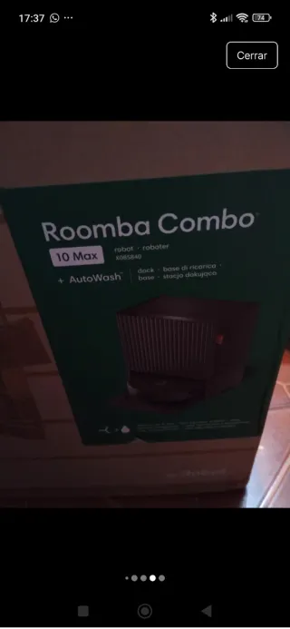 Robot aspirapolvere e lavapavimenti iRobot Roomba Combo