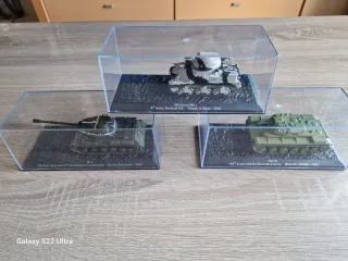 Colección 26 Maquetas Tanques Militares