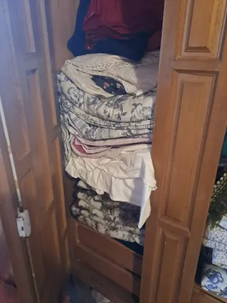 Armario de madera estilo clásico