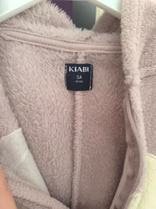 Monito pijama enterizo niña corazón