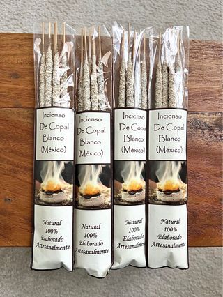 Lote x 4 Inciensos Copal para Mari