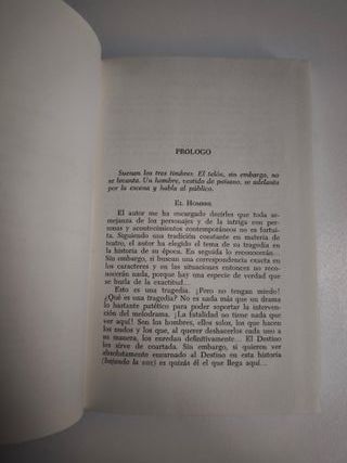 Teatro: El hombre solo-Fedra en Colombes/Último ac