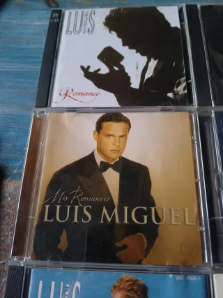 Lote 7 CDs Luis Miguel