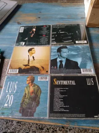 Lote 7 CDs Luis Miguel
