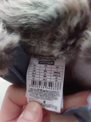 Stivali neve Decathlon bambina tg 33