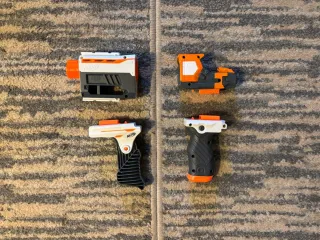Lote Pistolas Nerf Elite y Accesorios