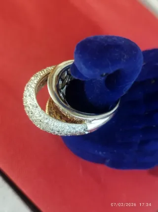 ANILLO PLATA  Oro ,Plata, Cobre