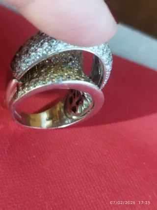 ANILLO PLATA  Oro ,Plata, Cobre