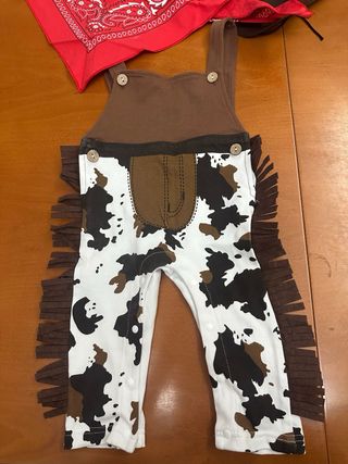 Disfraz Sheriff/Cowboy Bebé 6-9 Meses