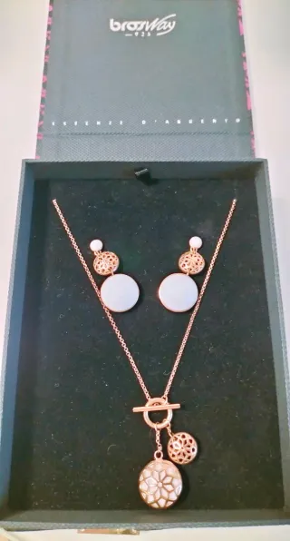 Parure collana e orecchini Brosway