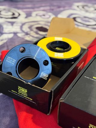 Separadores OMP Speed 15mm + tornillos. Negociable