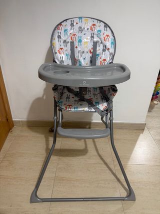 Trona de bebé con estampado divertido