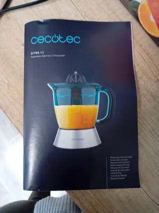 Exprimidor Cecotec ZITRA 40