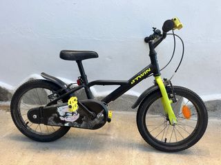 Bicicleta Btwin 500 Dark Hero 4-6 años