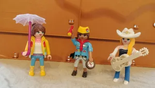 3 Figuras Playmobil Serie 29