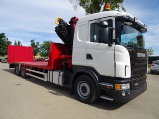 Scania G 400-CAMIONES PORTAMAQUINARIAS