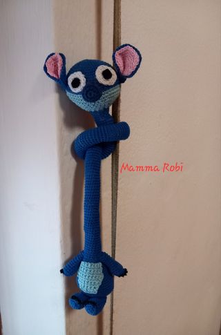 Stitch amigurumi uncinetto