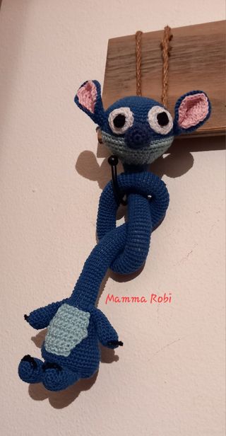 Stitch amigurumi uncinetto