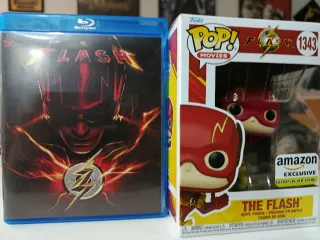 Blu-ray The Flash + Funko Pop! Amazon Exclusive