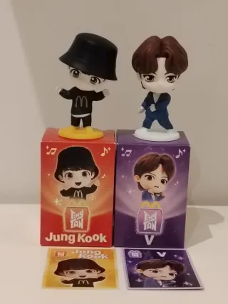 Figuras BTS McDonald's TinyTAN