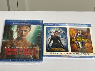 Pack 2 Blu-Ray Lara Croft Tomb Raider