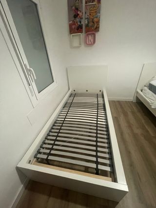 Cama IKEA MALM 90x200 Blanca