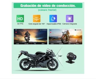 Pantalla GPS para Moto con Android Auto