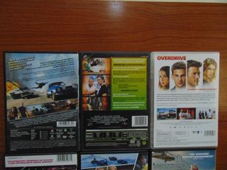 Pack Películas FAST & FURIOUS + OVERDRIVE. 7 DVD