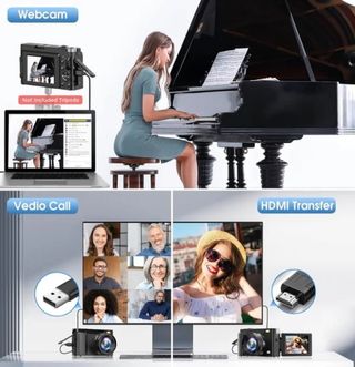 Cámara Digital 4K SIN ABRIR