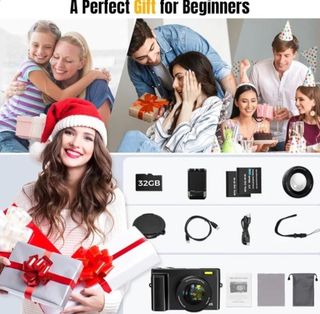 Cámara Digital 4K SIN ABRIR