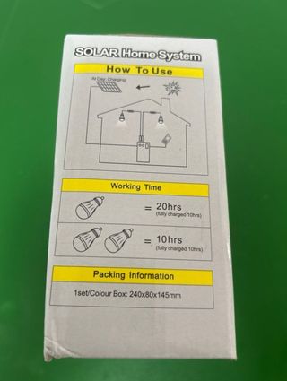 Kit Solar Doméstico 3W