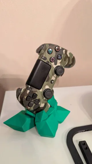 Soporte Mando PS4 - Diseño Cristal 3D