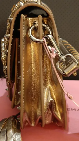 Bolso Alma en Pena bronce con Pedrería