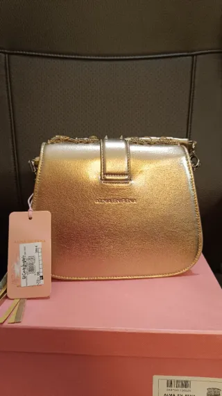 Bolso Alma en Pena bronce con Pedrería